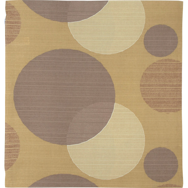 座布団カバー１０枚セット（丸重ね）ブラウン