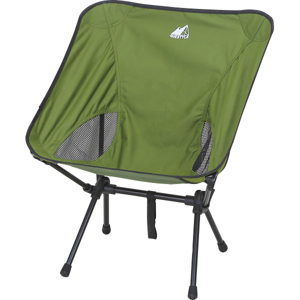 クエスタイル　アウトドアチェア　２個セットグリーン