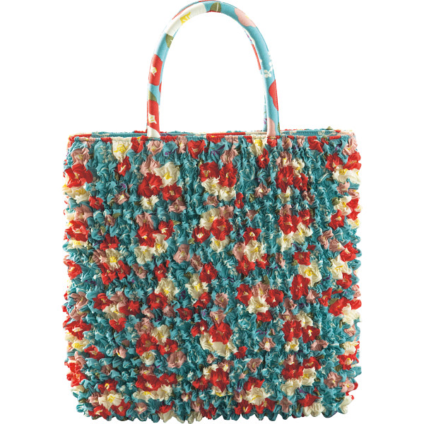 うるわ絞りトートバッグセット椿青セット金木犀・らべんだー