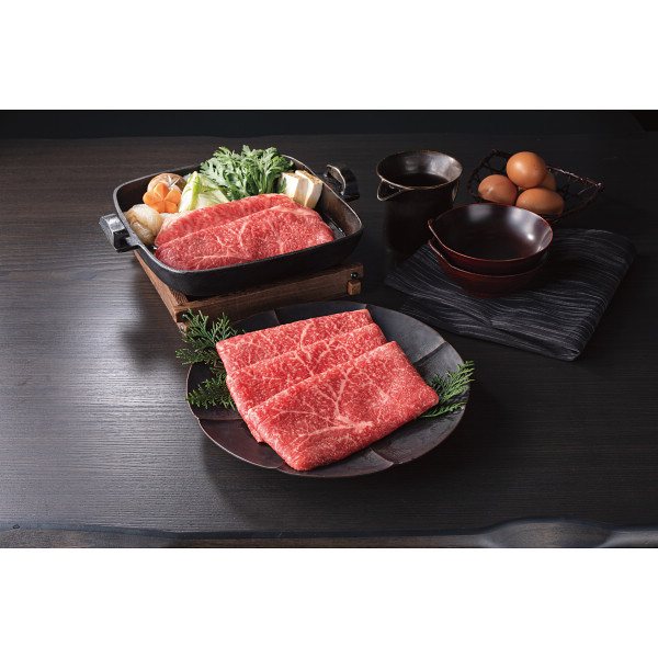 モリタ屋　Ａ５国産黒毛和牛　モモ　すき焼き用（３５０ｇ）