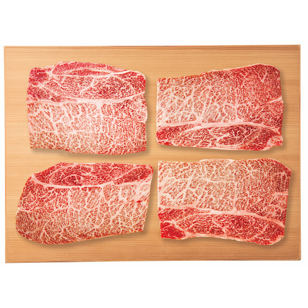 宮崎牛 肩ロース ステーキ用（計８４０ｇ）