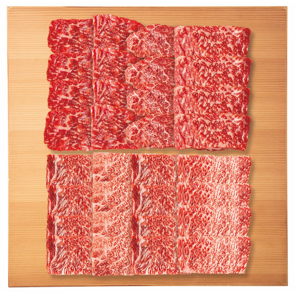 鹿児島黒牛 肩ロース・モモ 焼肉用（計９６０ｇ）