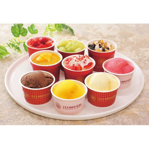 銀座京橋　レ　ロジェ　エギュスキロール　銀座アイスアソート