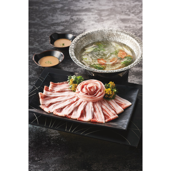 鹿児島県産黒豚しゃぶしゃぶ用バラ（７００ｇ）