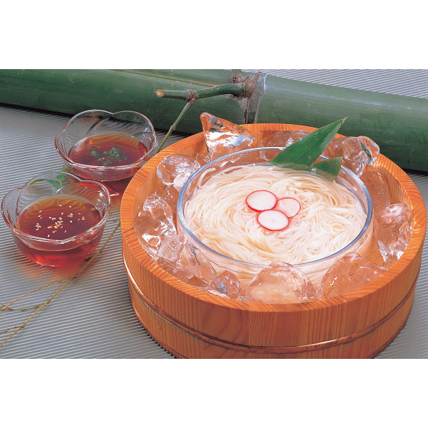 北海道産小麦使用　麺匠庵　手延素麺（３０束）２箱セット