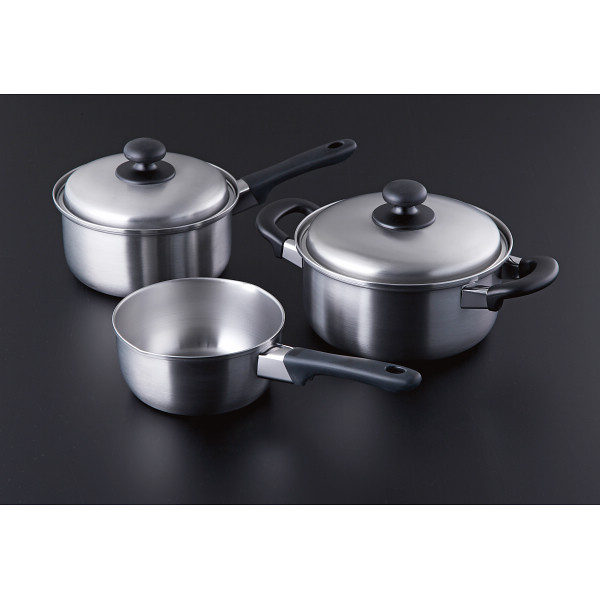 燕三　ステンレス鍋３点セット