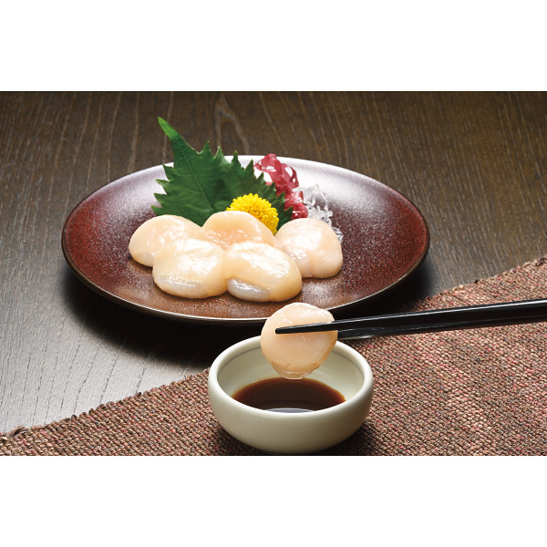 北海道産刺身用ほたて貝柱小分けパック