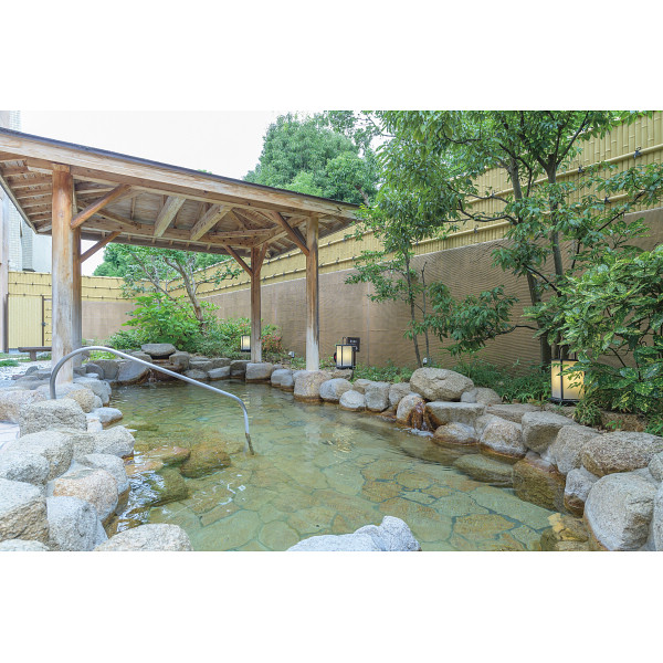 京都竹の郷温泉　万葉の湯　１日ゆったりコース　１名様