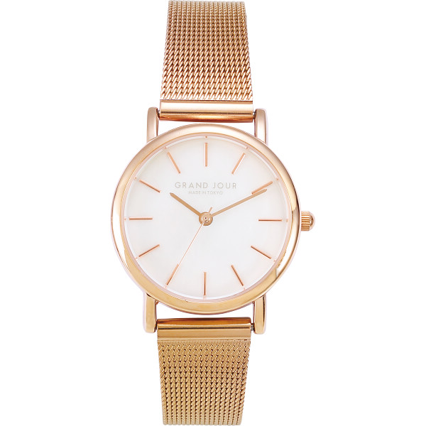 日本製グランジュール　リストウオッチピンクゴールド