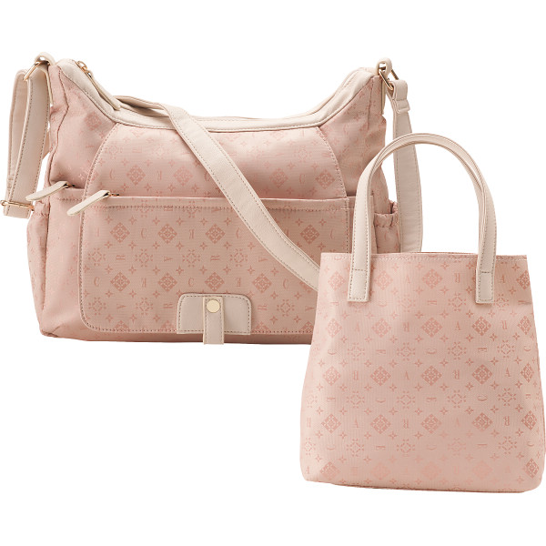 クレアトラベラー　ショルダー＆ミニトートピンク