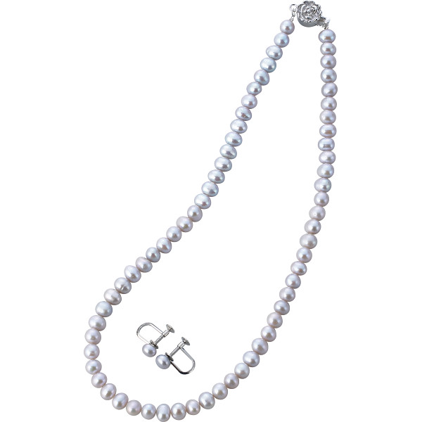 淡水パールセットグレー