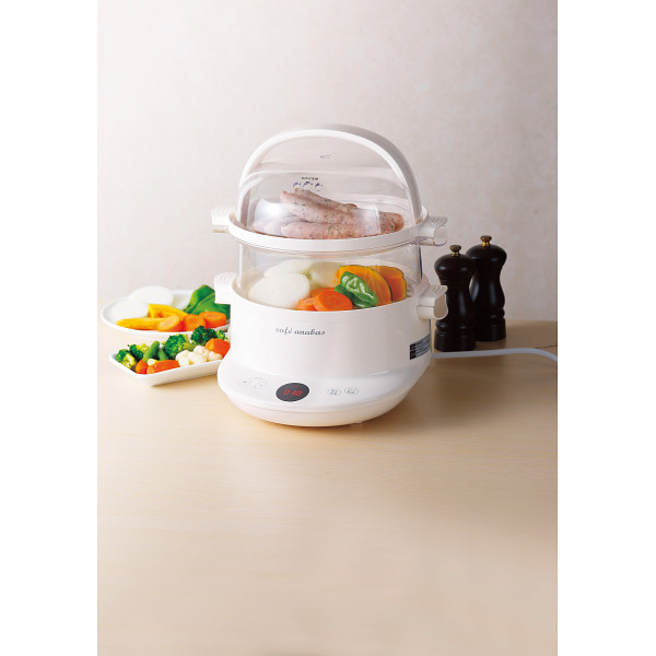 アナバス　スチーム名人　簡単蒸し器Ｌ