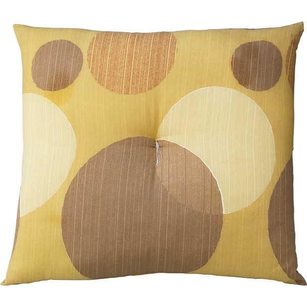 座布団５組（丸重ね）ブラウン