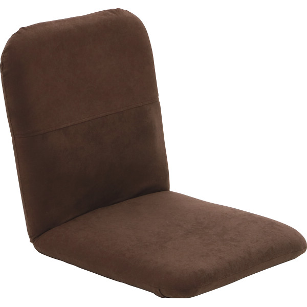 折りたたみ収納座椅子ブラウン