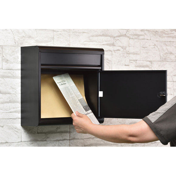 片手で開閉ポスト