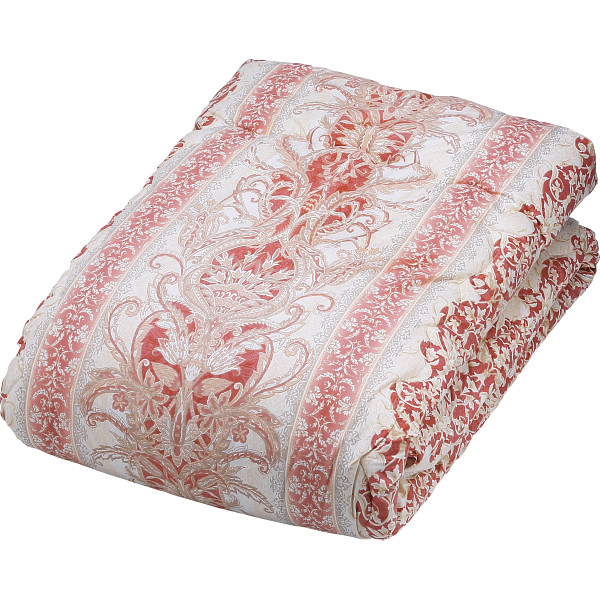 日本製　ウール１０％入り合掛けふとんピンク