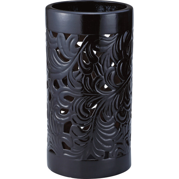 陶器傘立てブラック