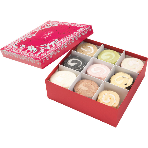 新杵堂　ロールケーキタワー（９個）