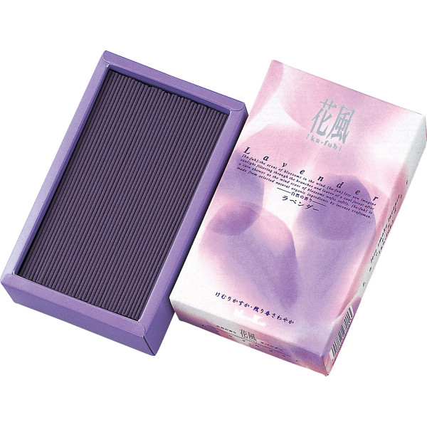 日本香堂　お線香（バラ詰）花風ラベンダー