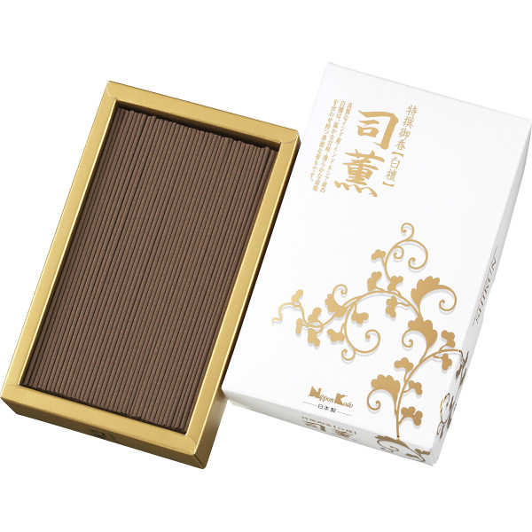 日本香堂　お線香（バラ詰）司薫白檀