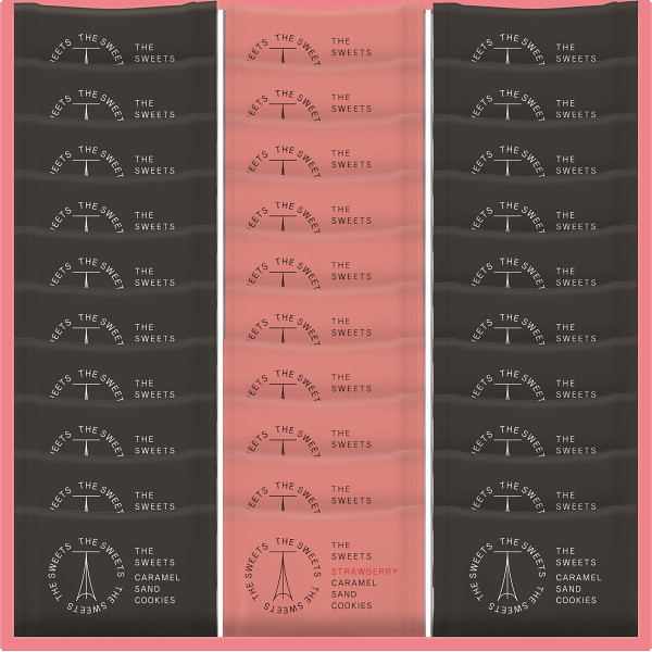 ザ・スウィーツ　キャラメルサンドクッキー（オリジナル＆苺）（３０個）