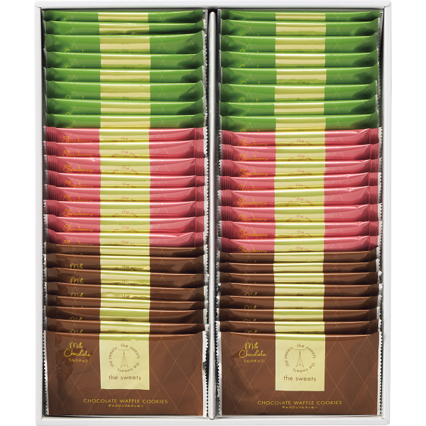ｔｈｅ ｓｗｅｅｔｓ チョコワッフルクッキー（５４枚）