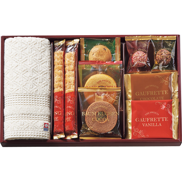 スイーツアソート＋Ｓ 今治タオル組合せギフト