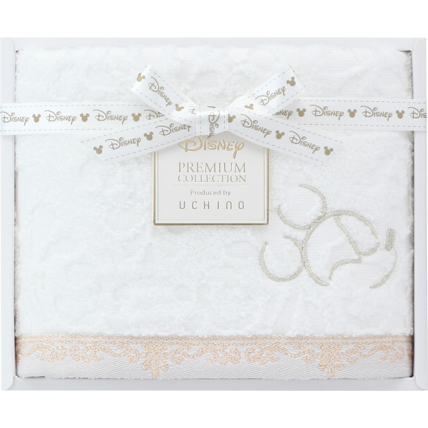 ディズニー プレミアム フェイスタオルホワイト