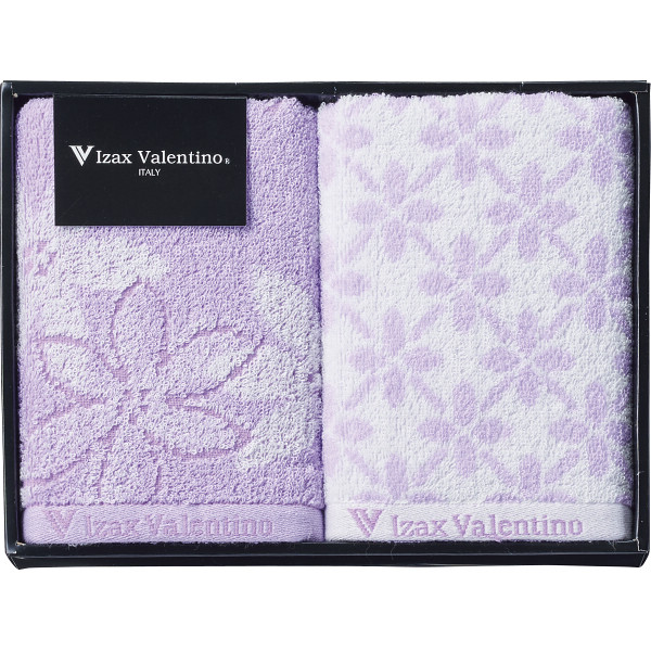 アイザック・バレンチノ　フェイスタオル２枚セット