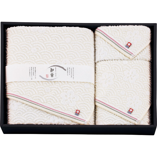 なごみね バス・フェイス・ウォッシュタオルセット