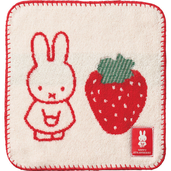 ミッフィ― ミニタオルストロベリー（ＢＥ）