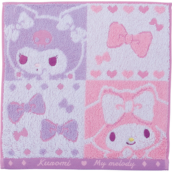 サンリオ タオルハンカチマイメロディ＆クロミ