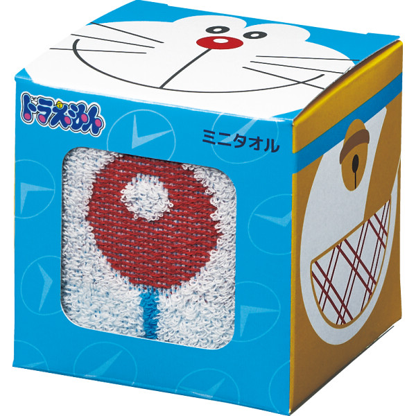 ドラえもん プチギフト タオルハンカチブルー
