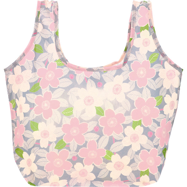 くろちく 広底エコバッグ華桜