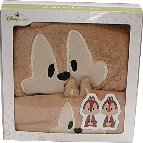 ディズニー 吸水速乾タオルギフトチップ＆デール