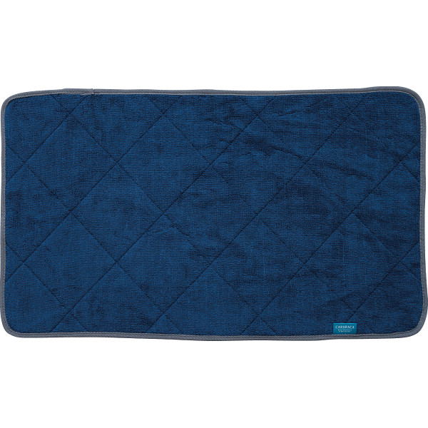 カララカ タオルバスマットネイビー