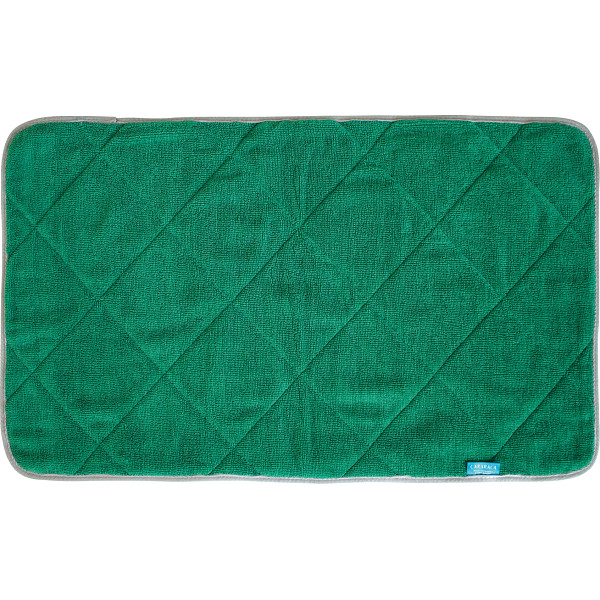 カララカ タオルバスマットダークグリーン