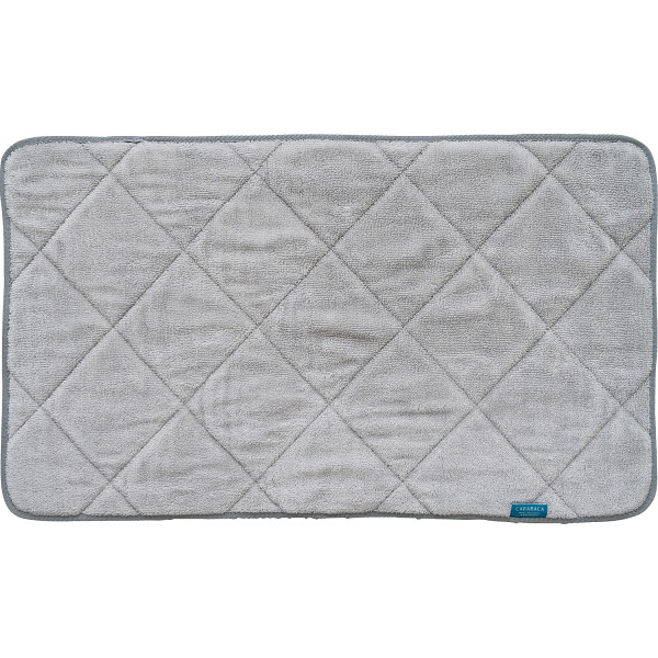 カララカ タオルバスマットグレイ