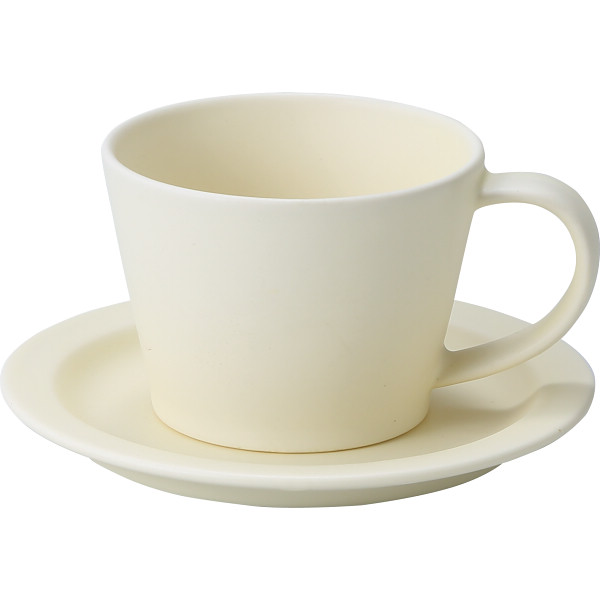 作山窯　ＳＡＲＡ　碗皿（１客）ホワイト