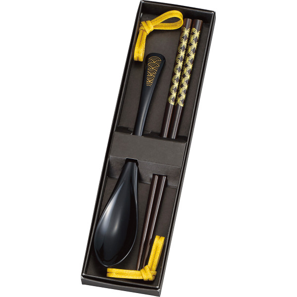 箸・スプーンセット青海波