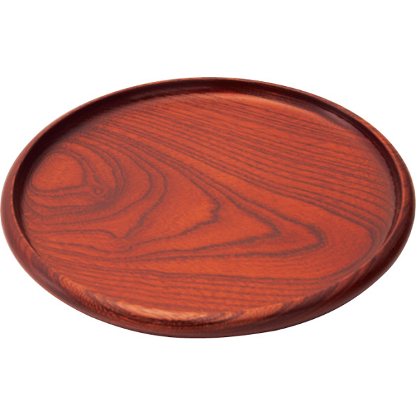 小田原本けやき ８寸 鉄鉢盆