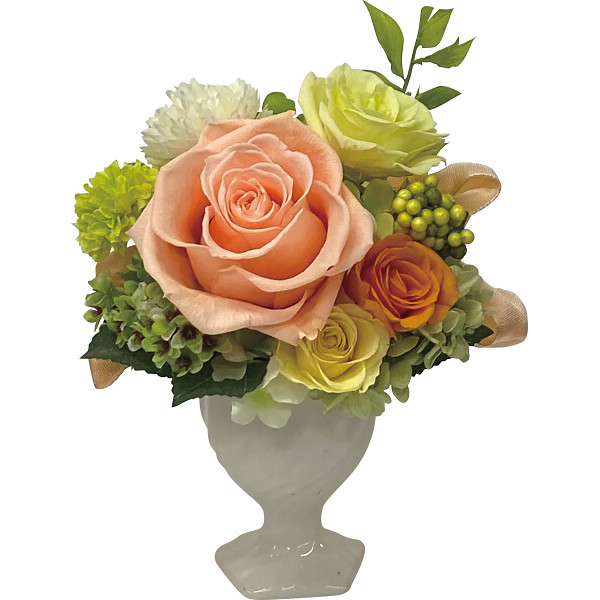 ラフィネ（プリザーブドフラワー）オレンジ