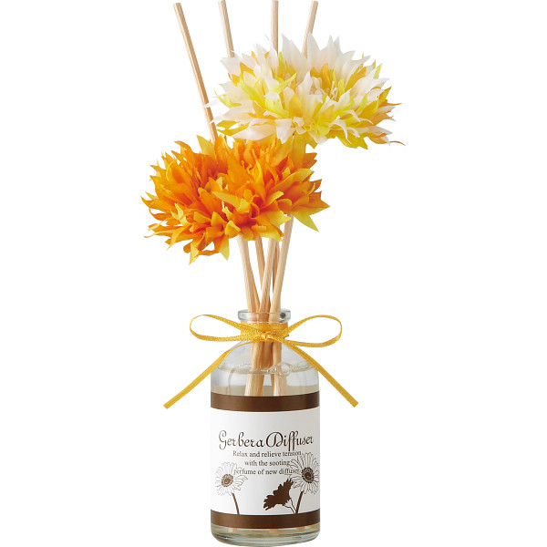 ガーベラディフューザーオレンジフラワー