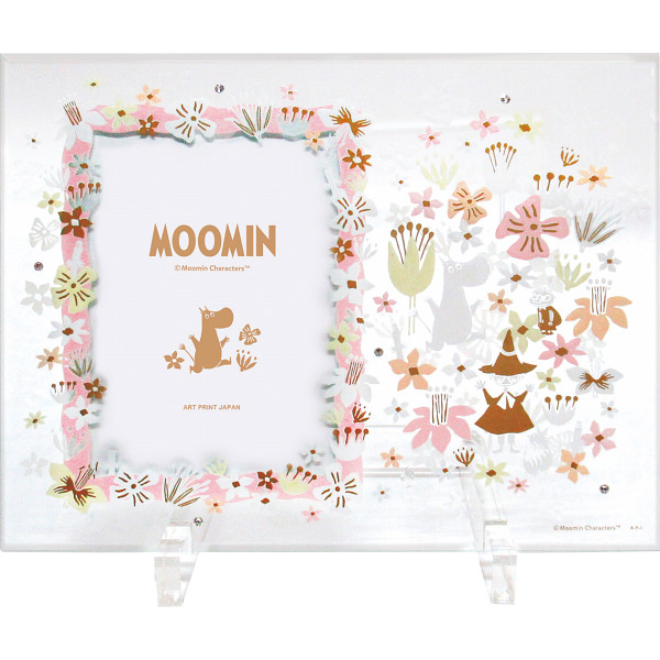 ムーミン グラスフレームフラワー