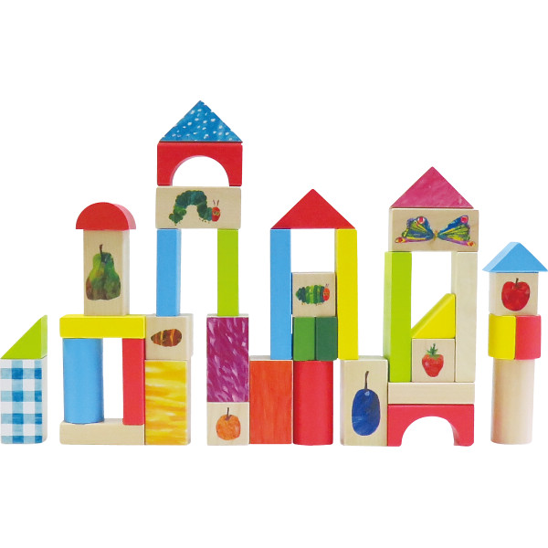 はらぺこあおむし 木製つみきセット５０ピース