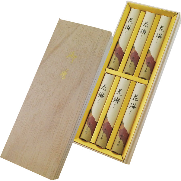 薫寿堂 花琳 木箱短寸６入