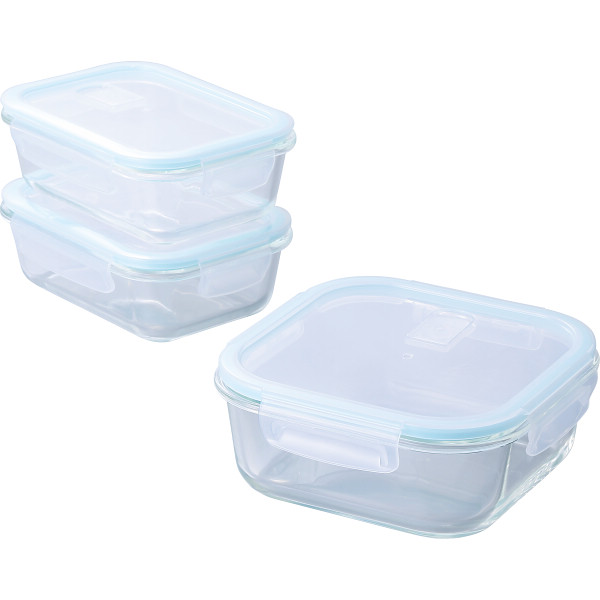 耐熱ガラス容器　３点セット