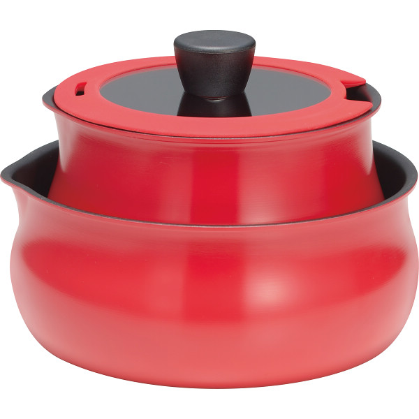 トゥーメイ 着脱ＩＨ対応マルチセット（Ｌ）レッド