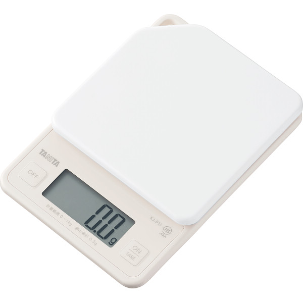 タニタ デジタルクッキングスケールアイボリー