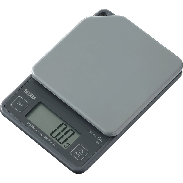 タニタ デジタルクッキングスケールダークグレー